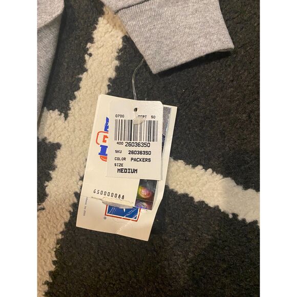 Vintage Deadstock 90s CSA Green Bay Packers Long Sleeve Shirt with tags - Picture 5 of 6